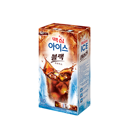 커피-맥심 아이스 블랙 커피믹스 118g(20개입), 590g (100개입)