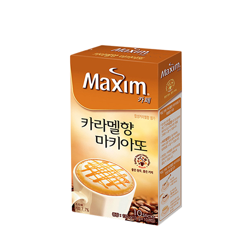 커피-맥심 카페 카라멜향 마키아또 커피믹스 13g(10개입)