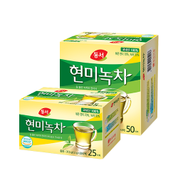 차-동서 현미녹차 37.5g(25개입), 75g(50개입), 150g(100개입), 270g(180개입)