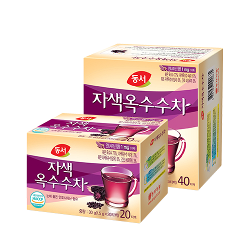 차-동서 자색 옥수수차 30g(20개입), 60g(40개입), 120g(80개입)