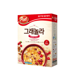 간식-그래놀라 크랜베리 아몬드 350g, 570g